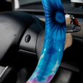 thumbnail image 5 of Tie Dye 14.5 Inch Printing PVC Leather Car Wheel Cover Auto Accessories Steering Wheel Covers Steering Wheel Cover Car Wheel Cover, 5 of 6
