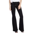 thumbnail image 1 of Rachel Roy Womens Lace-Up Flared Jeans, Black, 31, 1 of 1