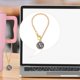 thumbnail image 5 of 3 accesorios con dijes de letras A-Z, 5 of 8