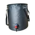 thumbnail image 3 of figatia Bucket Wash Basin with Spigot Folded Basket Barrel Water Tank Water Container for Backpacking Tailgating Indoor Picnic Travel, 3 of 8