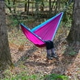 thumbnail image 2 of Algoma A41 2928LBP Hammock Traveler Camp with Straps, Blue & Purple, 2 of 6