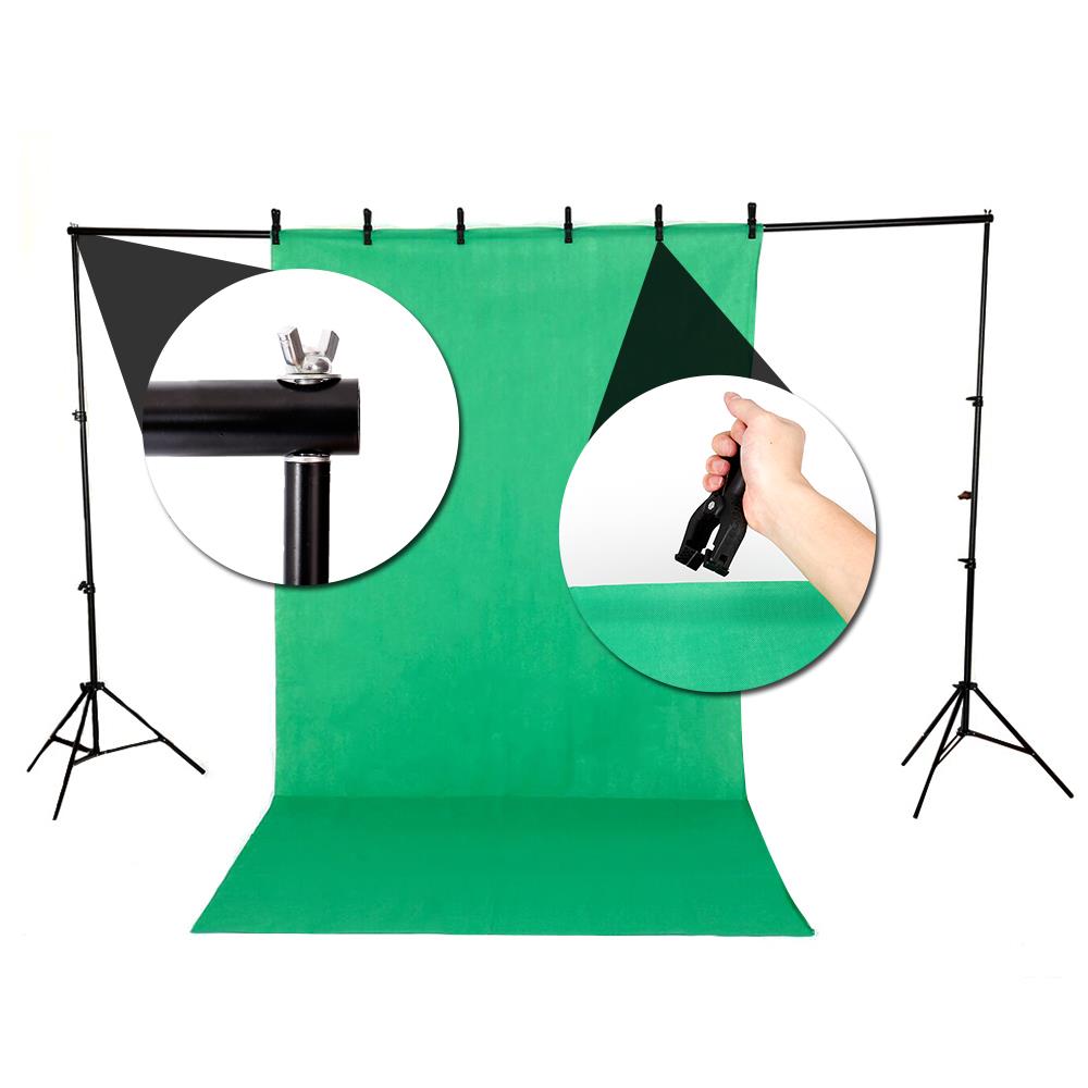 SalonMore Photography Studio Backdrop Softbox Umbrella Background Stand Light Stands Set - image 4 of 8