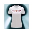 thumbnail image 1 of Playera Blusa Con Estampado De Corazones Ropa Para Mujer Color Blanco Talla Chica Marca Emil SaEs, 1 of 4
