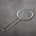 thumbnail image 4 of 3 Pieces Tea Strainers Cocktail Strainer Stainless Steel Fine Mesh Strainer Conical Food Loose Tea Strainer Practical Bar Strainer Tool (silver,3.3 In, 4 of 5