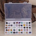 thumbnail image 4 of 50 unids/caja de especímenes minerales, decoración de piedra de cristal Irregular para enseñanza de geografía, 4 of 7