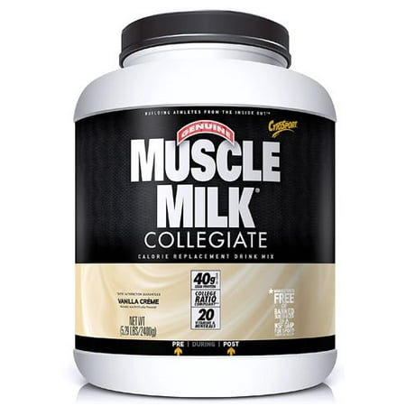 UPC 660726563168 product image for Muscle Milk Collegiate Protein Powder, Vanilla Creme, 5.29 Lb | upcitemdb.com