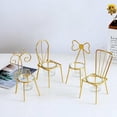 thumbnail image 3 of Soporte de para Silla de Hierro para Té, Soporte para en Maceta, Adorno para , Decoración de Escritorio, , Decoración Del Redondo, 3 of 5