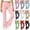 Pink, variant on Fancifize Teen Girls Flare Leggings Kids Mid Rise Yoga Bell Bottom Joggers Workout Trousers 5-15 Years