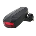 thumbnail image 2 of Lámpara de cola de bicicleta Las luces traseras de bicicleta inteligente anti-robo de bicicletas Luz trasera LED de alarma de ciclo estroboscópica de advertencia Bell eléctrica con USB remoto inalámbr, 2 of 7