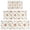 Pioneer Flower Floral-2, variant on Pioneer Flower Floral Print Pattern Kitchen Rugs Sets Of 3,Kitchen Runner Rugs Non Skid Washable,Decorative Kitchen Floor Mats for Kitchen,Sink,Laundry,17X30 Inch 17X47 Inch 17X59 Inch