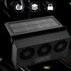 thumbnail image 3 of Ventilador con energía Solar, ventilador de , carga USB, 5W, tres conductos, portátil, 3 ventiladores, purificadores de circulación de Negro sin batería Sunnimix Ventilador de escape del coche, 3 of 7