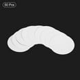 thumbnail image 3 of Uxcell 2-inch Round Cardboard Paper, 50 Pcs Blank Disc Circles Slices for Party Decorations DIY Craft, White, 3 of 5