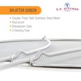 thumbnail image 3 of Suministro de cocina estadounidense Splatter Guard, acero inoxidable, 13 cm, 3 of 6