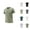 2-Army Green, variant on Mens Workout Shirts Quick Drying Moisture Wicking Lightweight Breathable Cooling Tee Athletic Running Shirts for Men