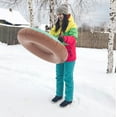 thumbnail image 3 of Skiing Ring PVC Snow Sled Tire for Kid Ski Pad Outdoor Sports with Handle, 3 of 8