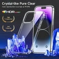 thumbnail image 4 of Starshop Case for iPhone 14 Pro, With Tempered Glass Protector, Shockproof Cover - Clear, 4 of 5