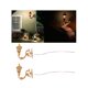 thumbnail image 1 of Candelabros de pared LED Hugo para casa de muñecas Mini farola decoración de Simulación, 1 of 10