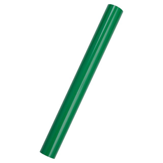 JAM Paper Glossy Wrapping Paper, 26.3 Sq ft (17 in x 18 Ft), Green, 1/Pack