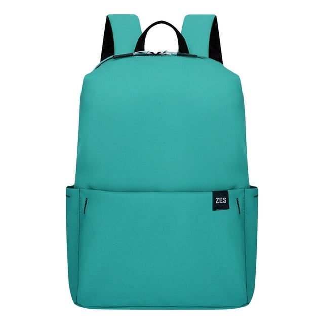 RXIRUCGD Sac à Dos Petit Uni pour Adultes Style Hommes et Femmes Cartable Cartable Léger