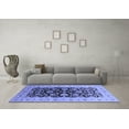 thumbnail image 3 of Ahgly Company Indoor Rectangle Oriental Blue Industrial Area Rugs, 4' x 6', 3 of 4