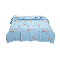 JoyMoreHome Cotton Summer Cool Quilt 39.37x59.06 Inch, Air Conditioner Retro Style Cotton Summer Quilt, Cotton Quilt Pure Cotton Summer Cool Quilt Home Textile