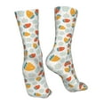 thumbnail image 7 of KLL Floral Strawberr Print Womens Crew Socks Athletic Middle Tube Long Socks Novelty Socks Gifts For Men, 7 of 7