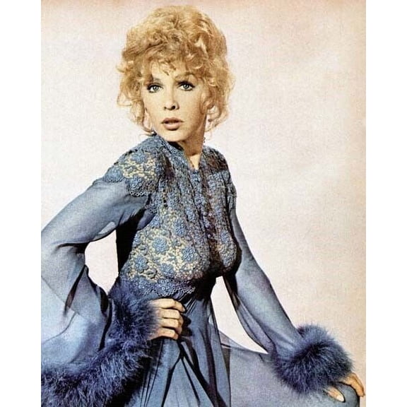 Stella Stevens in her classic see-thru blue gown Poseidon Adventure 24x30 poster