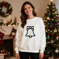 thumbnail image 6 of EchfiProm Ugly Sweatshirts for Men Graphic No hood White Christmas Crewneck Mens Shirts Xmas, 6 of 9