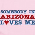 thumbnail image 2 of CafePress - Somebody In Arizona Loves Me Infant Bodysuit - Baby Light Bodysuit, Size Newborn - 24 Months, 2 of 4