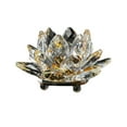 thumbnail image 1 of Colored Crystal Glass Candle Tea Lamp Buddhist Candle, 1 of 1