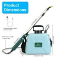 thumbnail image 5 of iMounTEK 5L Electric Sprayer with 3 Nozzles for Gardening, Portable Water Sprayer with Rechargeable Handle Telescopic Wand, 5 of 10