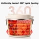 thumbnail image 5 of Car Electric Lunch Box,Portable Lunch Warmer,1.2L 360 Degree Fast Even Heating Washable Portable Food Heater Lunch Box, 5 of 5
