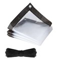 thumbnail image 1 of Tarps, Clear Tarpaulin Waterproof, Tarpaulin Waterproof Furniture Caravan Cover Sheet, Heavy Duty Reinforced Waterproof, 1 of 5