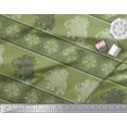 thumbnail image 2 of Soimoi Georgette Viscose Fabric Floral & Elephant Block Print Sewing Fabric Yard 42 Inch Wide, 2 of 3