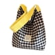 thumbnail image 3 of Bolso de lona jinwen para mujer moderno de hombro Negro, 3 of 8