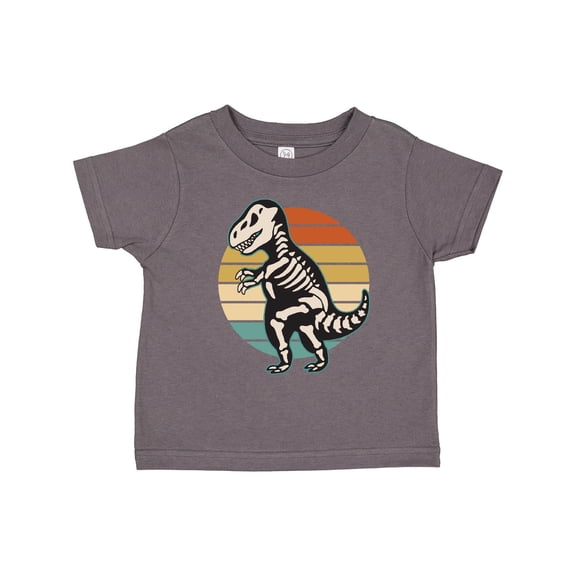 Inktastic Dinosaur Skeleton Halloween Boys or Girls Toddler T-Shirt
