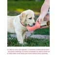 thumbnail image 6 of Shengshi Dog Travel Water Bottle for Walking - 500ml Portable Pet Water Dispenser with Food Container and Dog Waste Bag Poop Shovel Multifunctional Detachable Design, 6 of 14