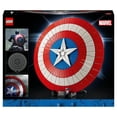 thumbnail image 4 of Set de Construcción LEGO Marvel Escudo del Capitán America 76262 3128 Bloques, 4 of 4