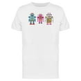 thumbnail image 1 of Pixel Robots Toys Tee Men's -Image by Shutterstock, 1 of 2
