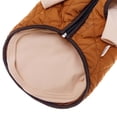 thumbnail image 5 of Ropa de invierno para perros, chaleco cálido con cremallera y chaqueta con jersey para perros pequeños y medianos, pug, chihuahua, bulldog francés, clima frío, 5 of 5