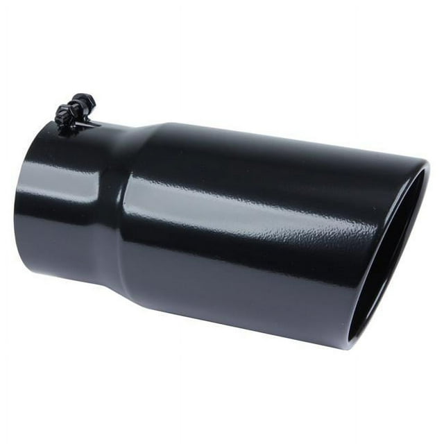 Pypes Performance Exhaustion PYPEVT506B Embout d'Échappement Monstre à Souder 5 Po. Entrée 6 Po. Sortie - 12 Po., Noir
