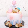 thumbnail image 3 of Paquete De 6 Figuritas Encantadoras De Cervatillo, Juego De Juguetes, Adornos Para Pastel De Ciervo, Figura Para Baby Shower, Decoración Del Banquete De Boda Y Cumpleaños, 3 of 5