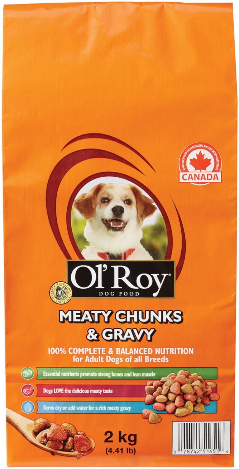 Ol' Roy Morceauz à la viande et sauce - Nourriture sèche pour chiens adultes