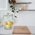 thumbnail image 3 of Northlight 14.5" Transparent Finial Glass Dish with Lid - Clear, 3 of 5