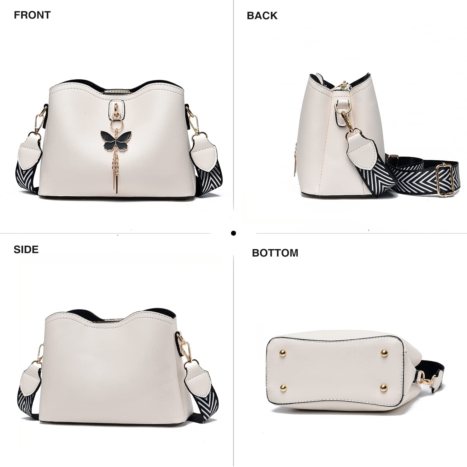 Small Crossbody Bags for Women Fashion Purses Lightweight Handbags Shoulder Bag