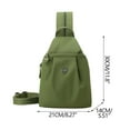 thumbnail image 2 of Commuting Backpack Convertible Crossbody Shoulder Waist Pack | Travel-Friendly Durable Oxford Cloth | Spacious Main Compartment | Adjustable Straps | Zipper Closure | Versatile Hands-Free Bag, 2 of 5