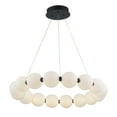 thumbnail image 6 of Trans Globe Lighting MDN-1591 AG Nightingale 26" Wide Led Ring Chandelier - Gold, 6 of 7