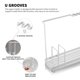 thumbnail image 3 of Escurridor Multiusos Soporte De Drenaje Para Encimera Estante De Almacenamiento De Drenaje De Cocina Con Bandeja De Drenaje Desmontable Forma Estrecha Para Cepillos De Esponja Botellas Limpiadoras Advancent HA027452-01, 3 of 7