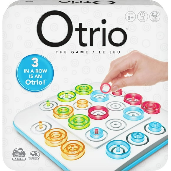 TRAHOO-Otrio Strategy-Based Board Game, for Adults, Families, and Kids Ages 8 and up, by Marbles Brain Store
