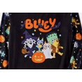 thumbnail image 2 of Boys 2-Piece Black & Orange Bluey Halloween Top & Pants Pajama Set Size 4, 2 of 2